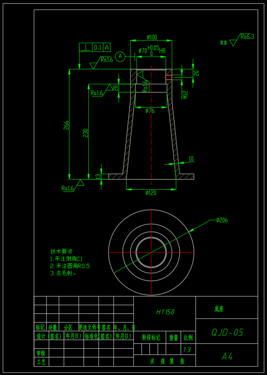 螺旋千斤顶（F=46KN,L=210mm）（SW+CAD+说明书）缩略图